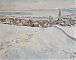 German Klenner: Winter in Hittenkirchen/Chiemsee - Antiquariat Steutzger
