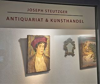 Eduard Muencke (1875-1954) : Frauenportrait. - Öl/Leinwand, 1912 - Joseph Steutzger / Kunsthandel / Wasserburg am Inn & Buch am Buchrain