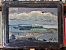 Herbert Finster (1930 Prien am Chiemsee - 2000 Albaching/bei Wasserburg am Inn) : Wolken überm Chiemsee. - Öl/Pappe 1988 - Kunsthandel Joseph Steutzger / Wasserburg am Inn & Buch am Buchrain