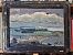 Herbert Finster (1930 Prien am Chiemsee - 2000 Albaching/bei Wasserburg am Inn) : Wolken überm Chiemsee. - Öl/Pappe 1988 - Kunsthandel Joseph Steutzger / Wasserburg am Inn & Buch am Buchrain