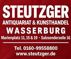 Öffnungszeiten : Antiquriat Steutzger / Wasserburg am Inn